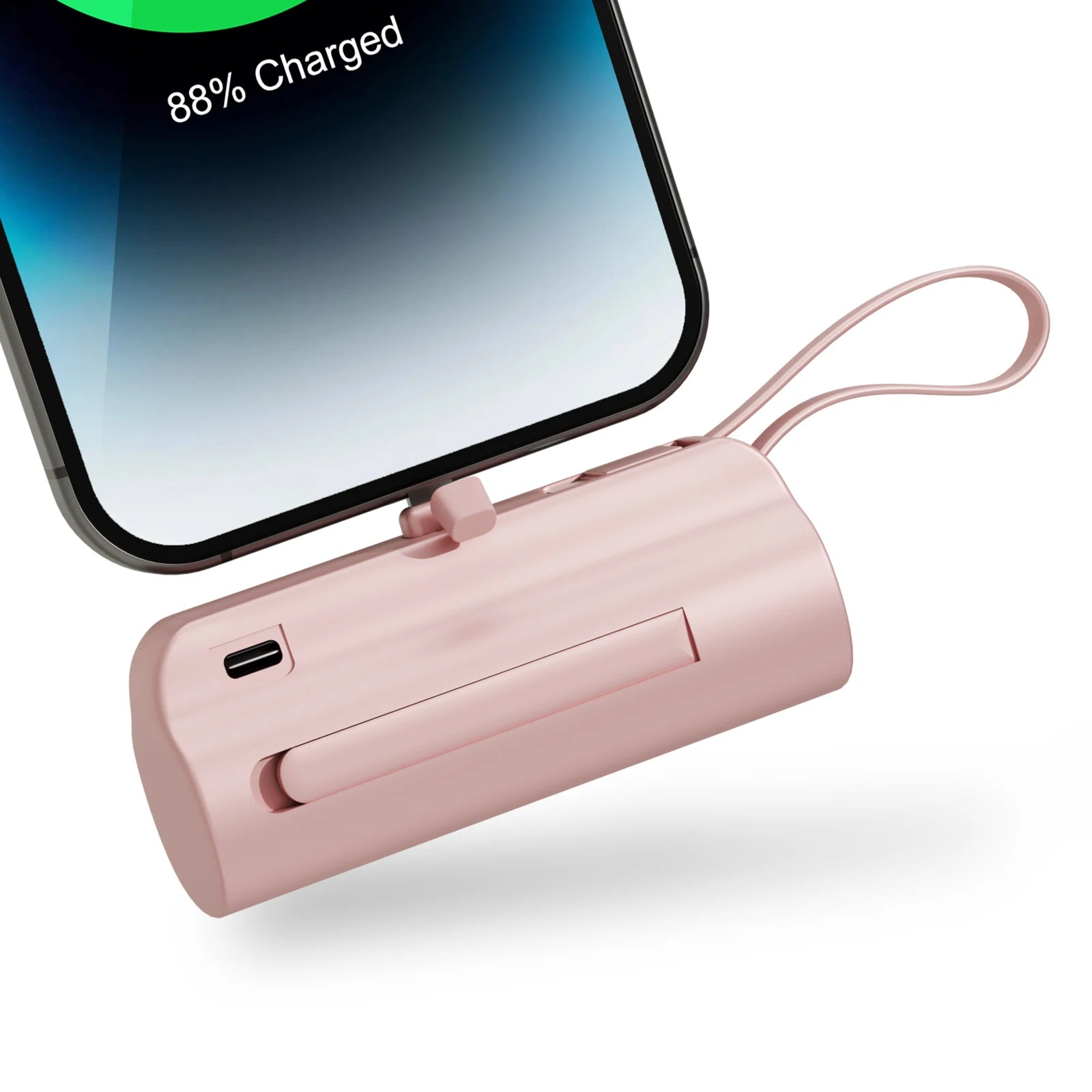 4500mAh Mini Power Bank Portable Charger Dual USB-C Black